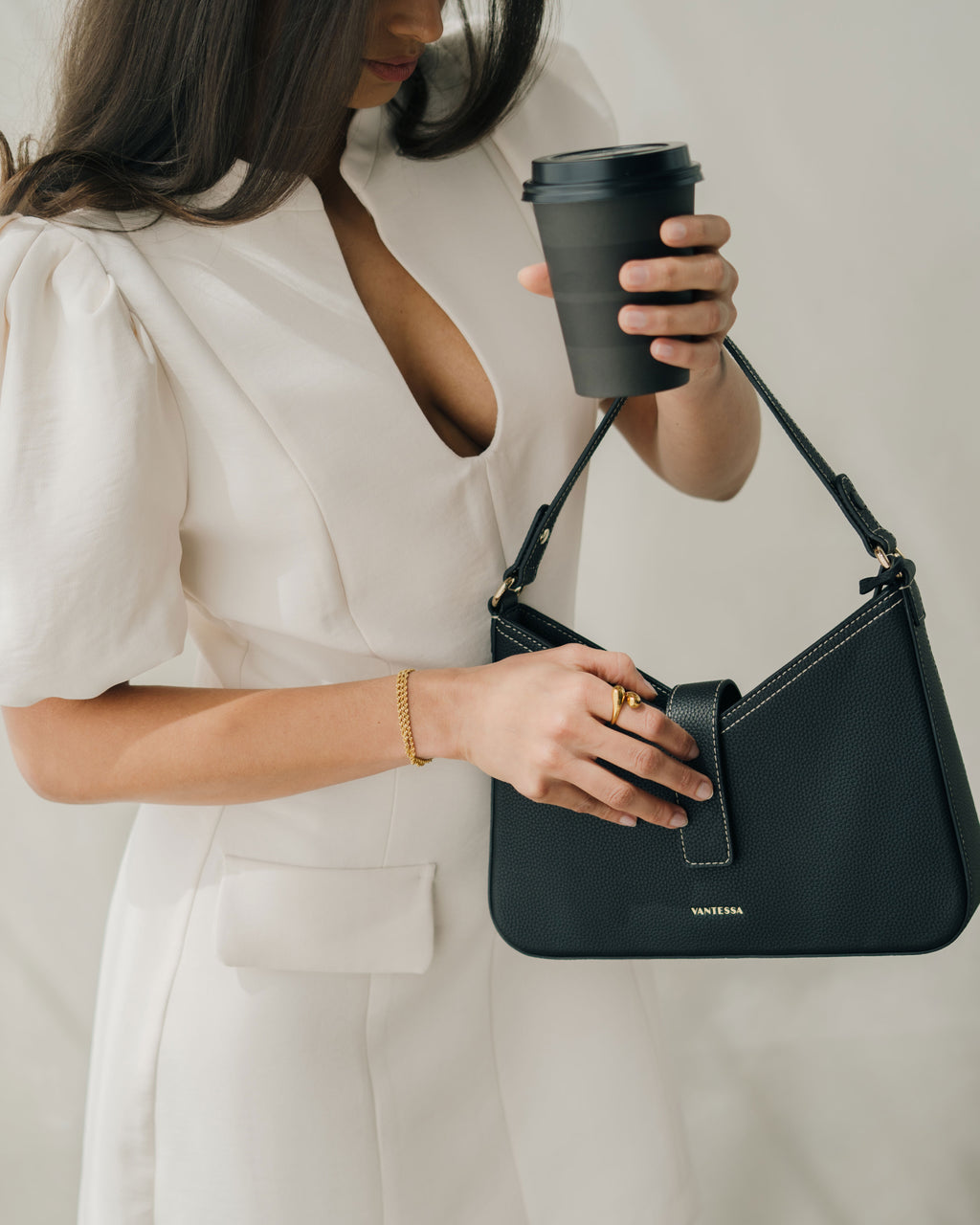 Vela Shoulder — Obsidian Black