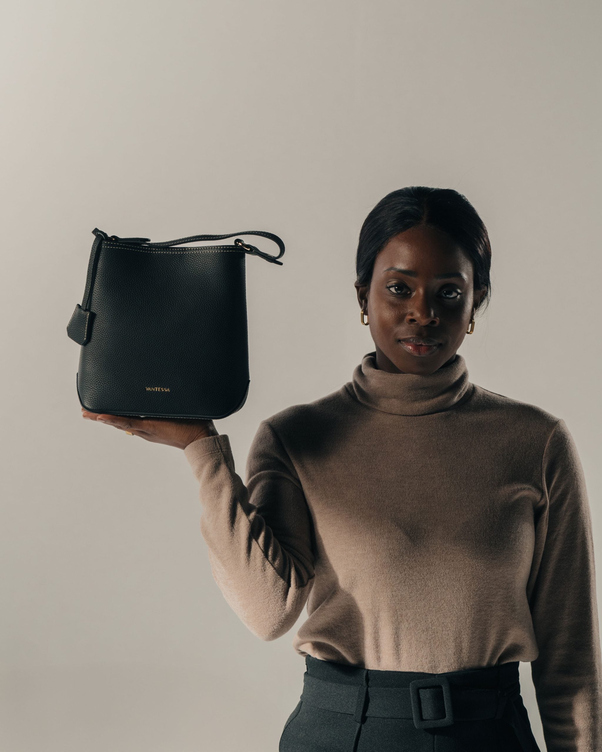 Linea Soft Bucket — Noir image 5