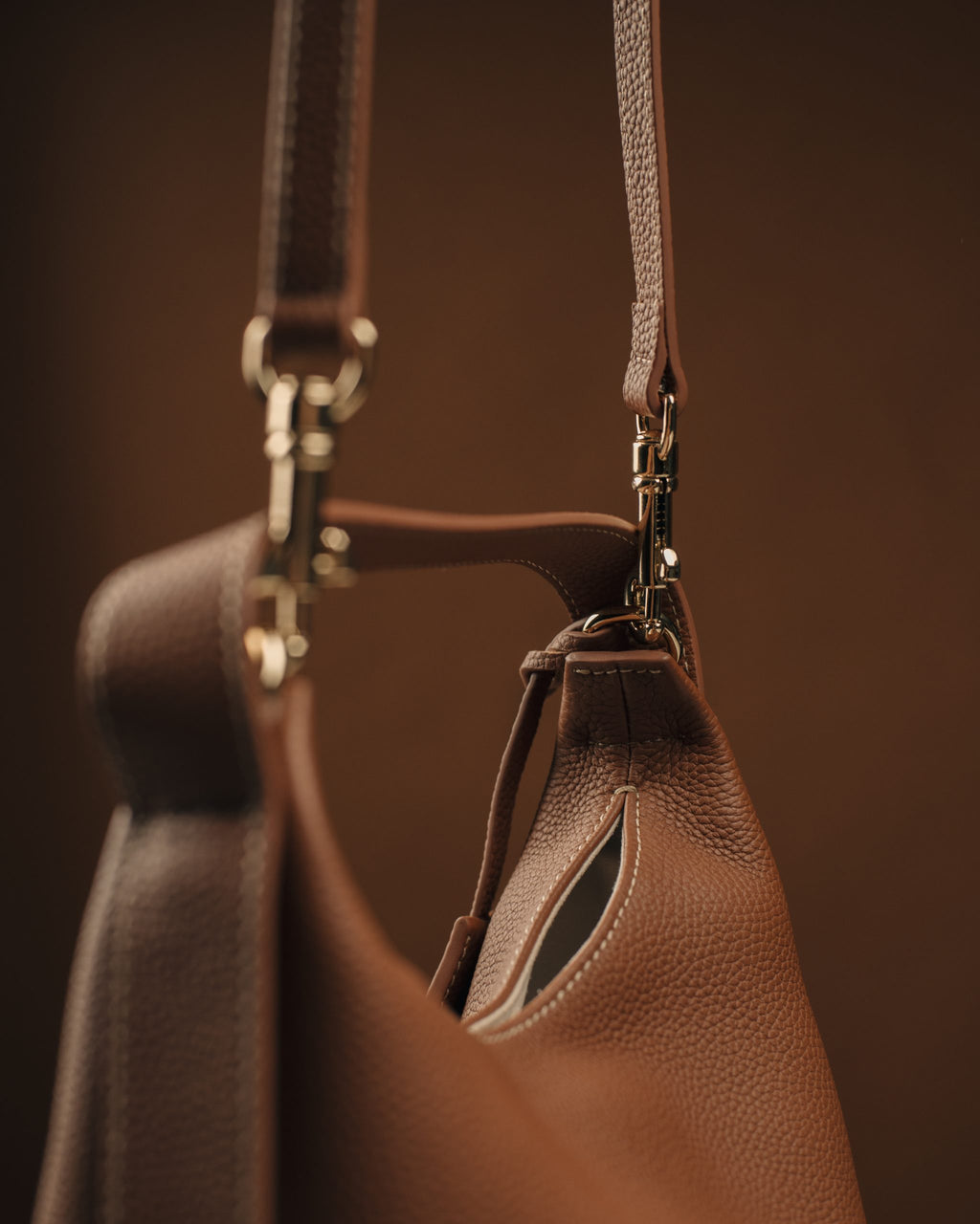 Luna Bag — Chestnut image 7