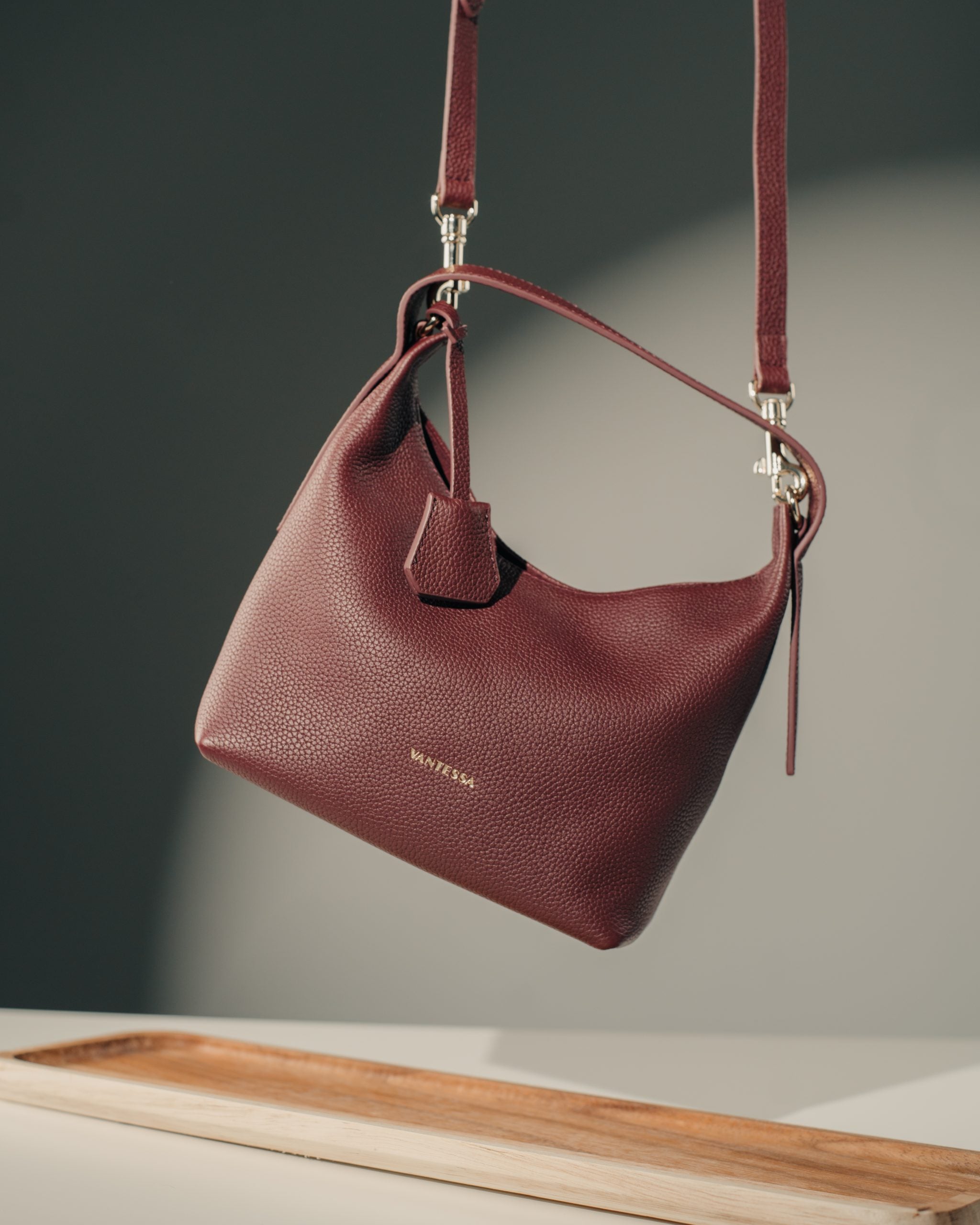 Luna Bag — Merlot image 6