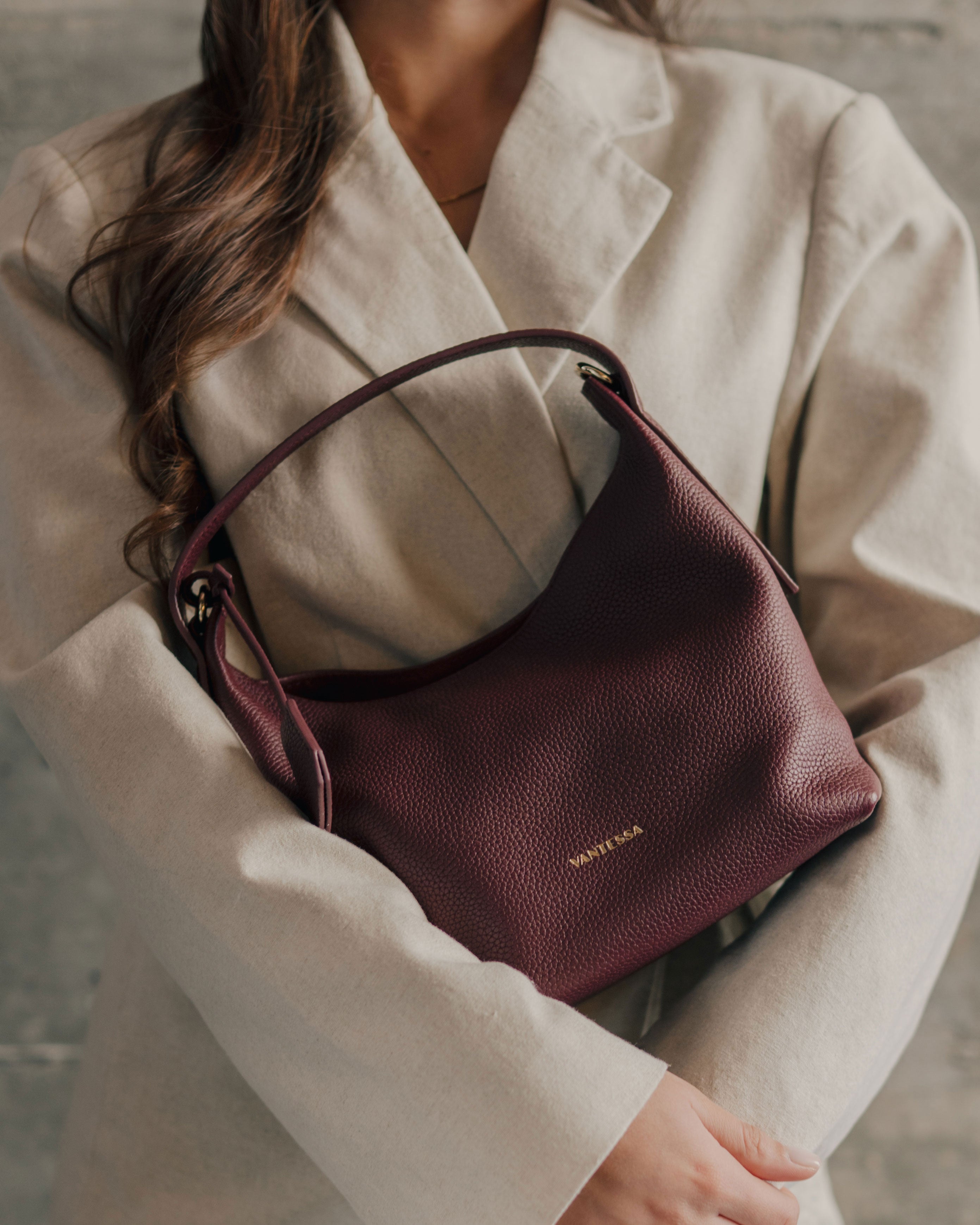 Luna Bag — Merlot