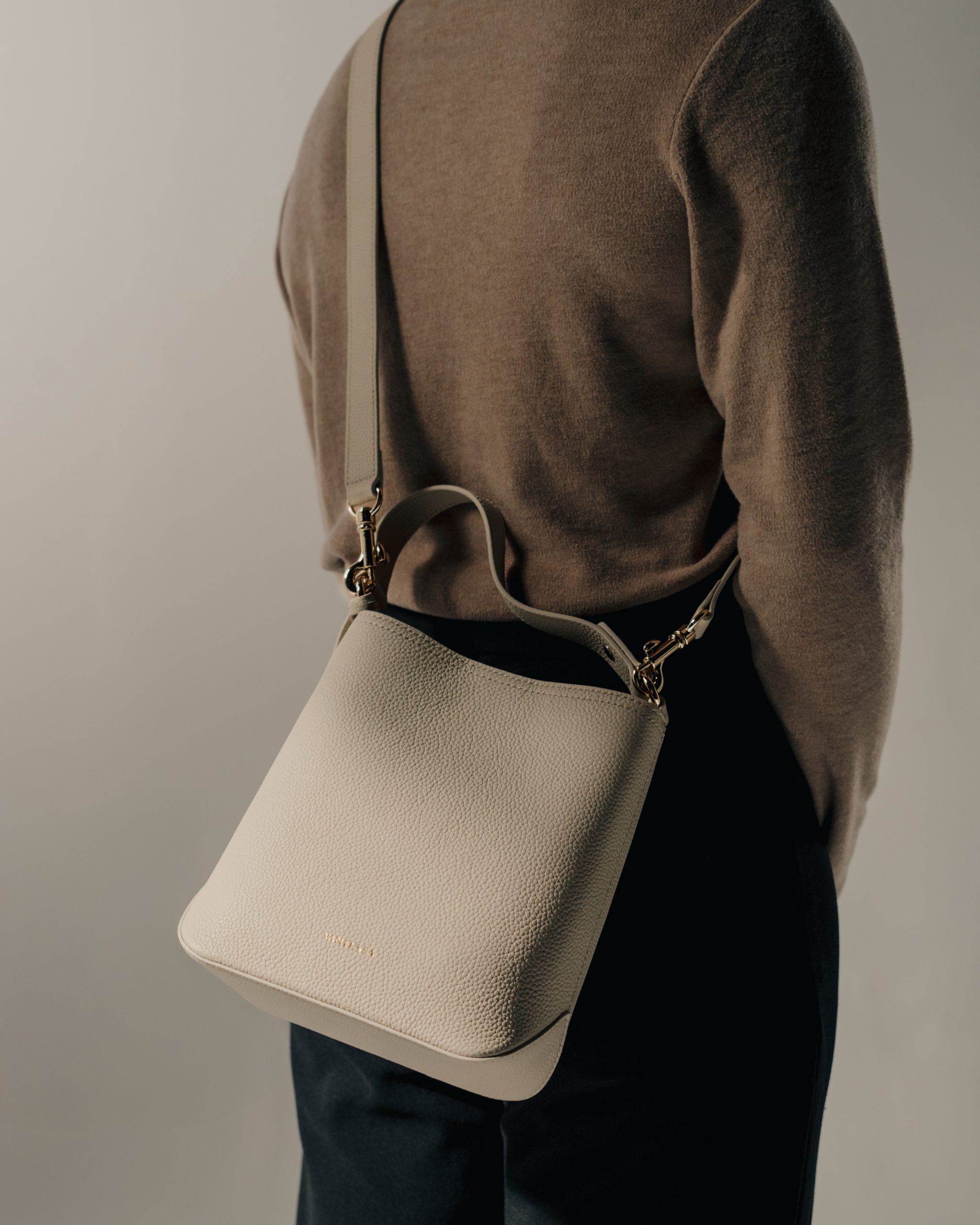 Linea Soft Bucket — Ivory image 3
