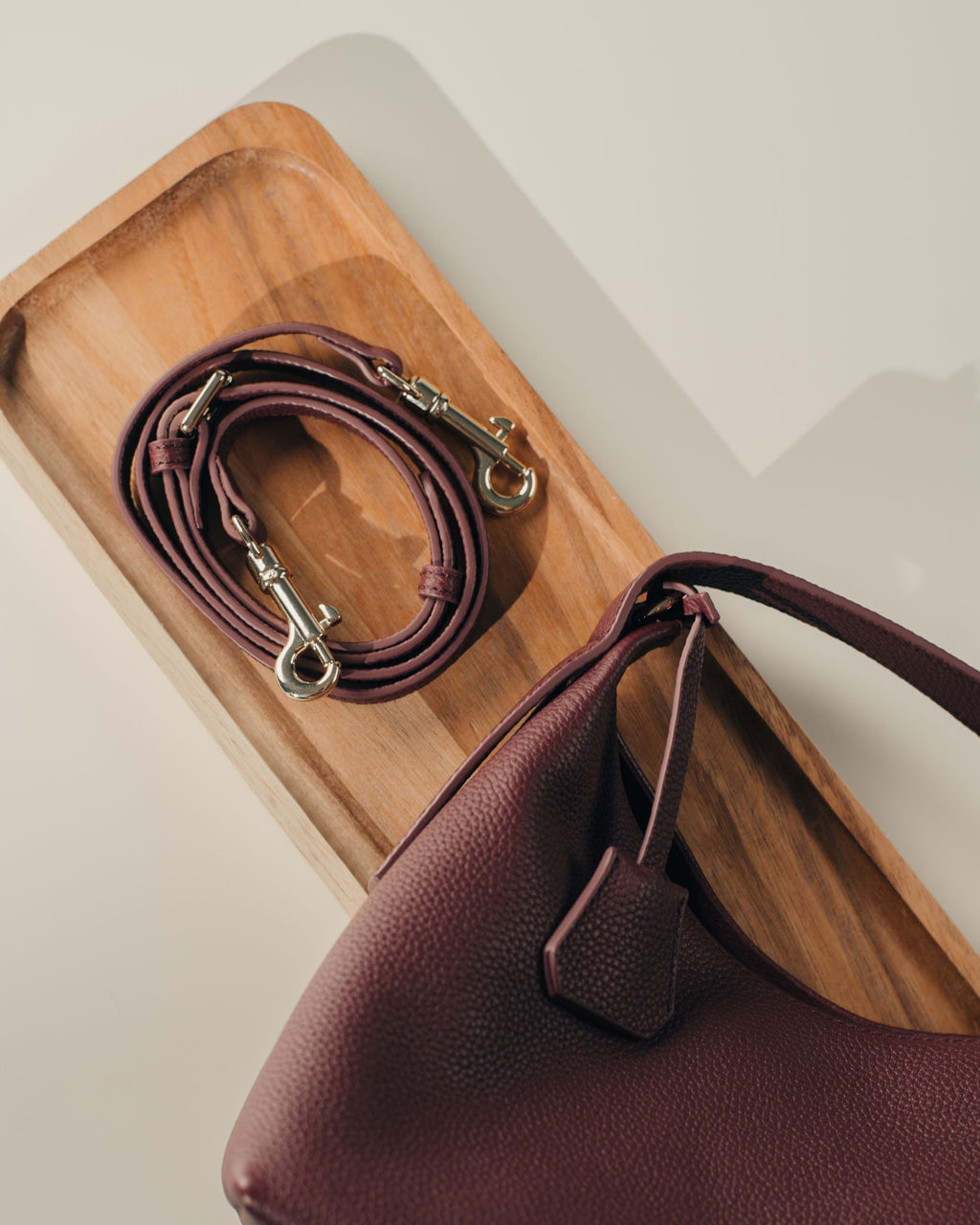 Luna Bag — Merlot image 4