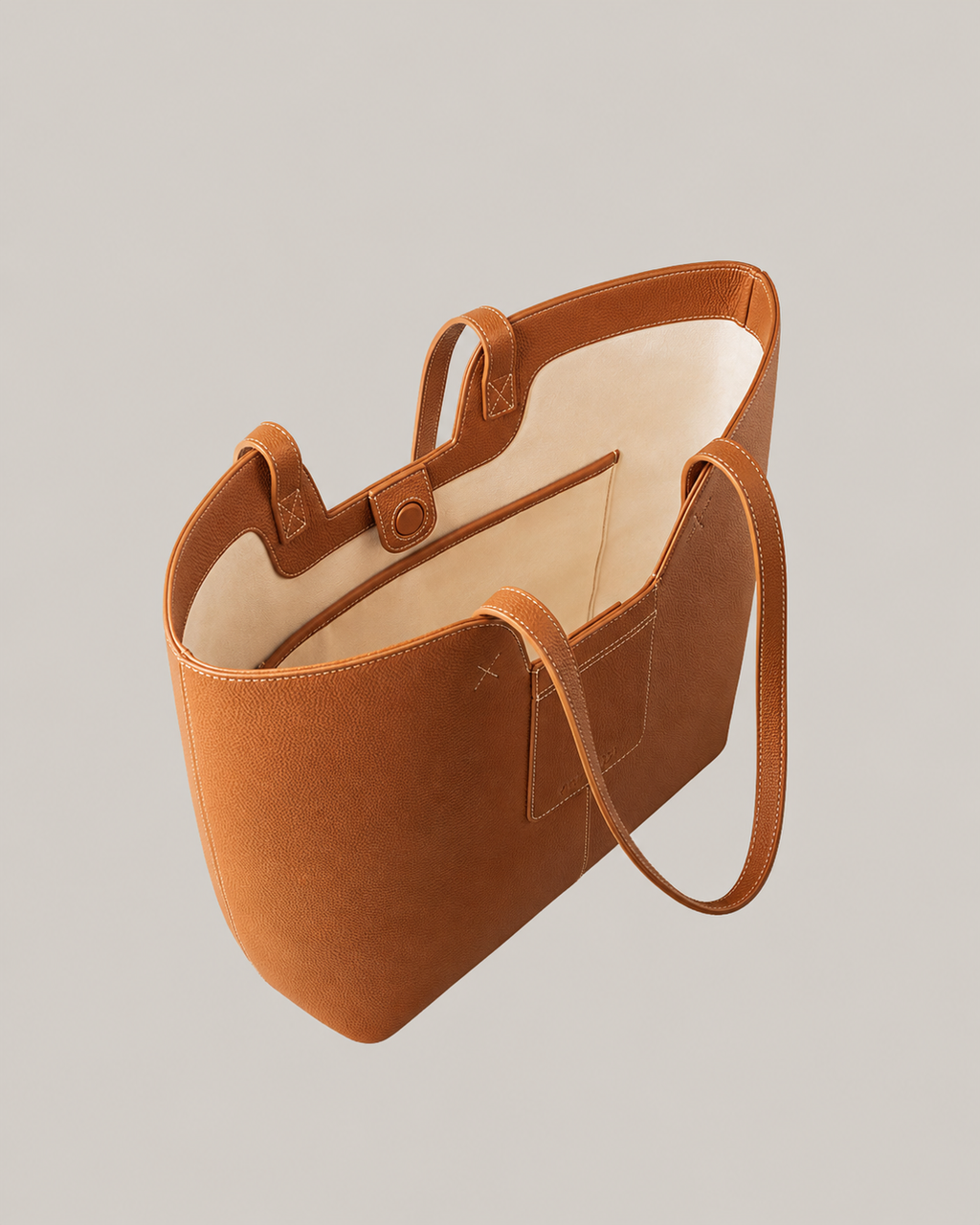 The Axis Tote - Chestnut