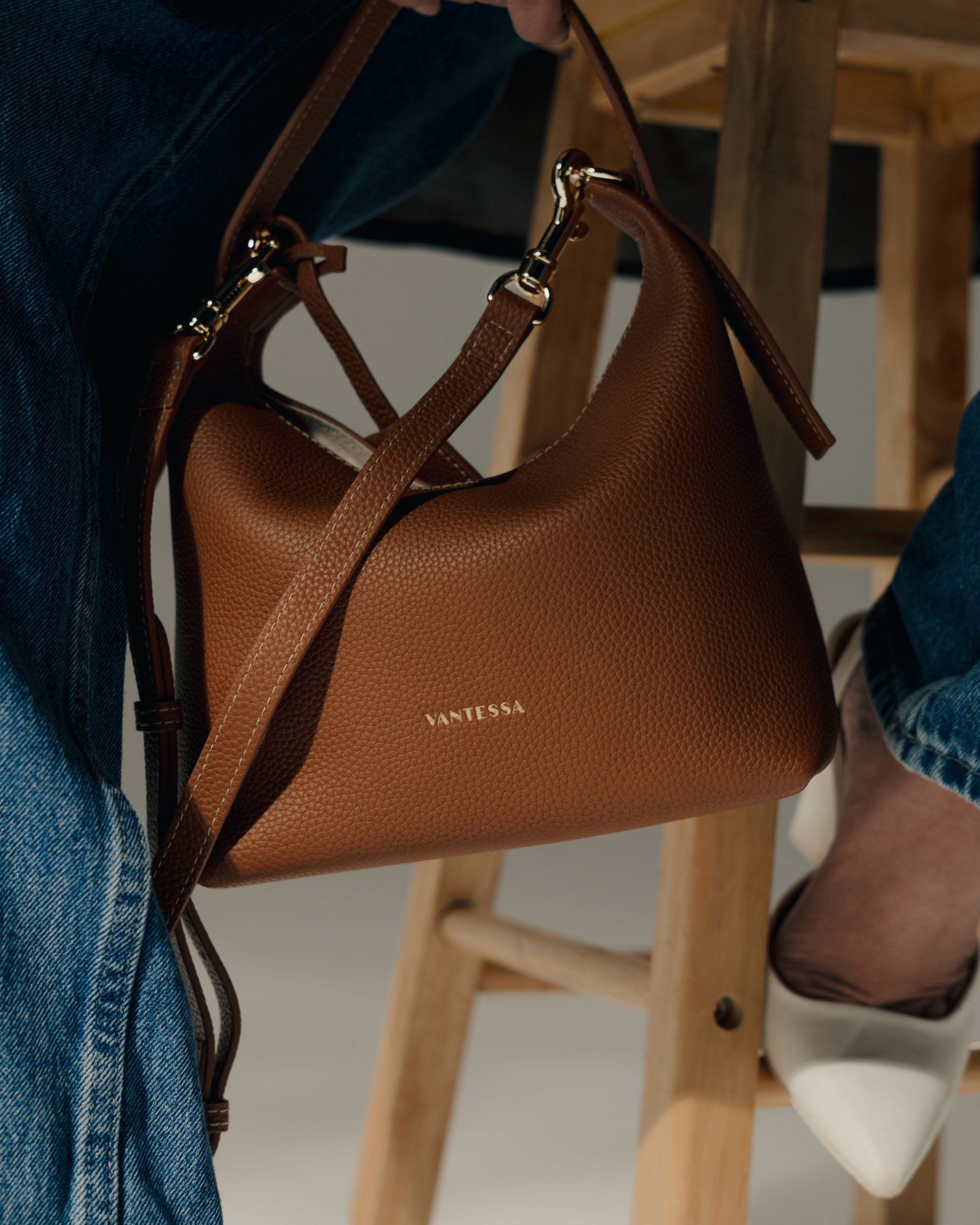 Luna Bag — Chestnut image 4