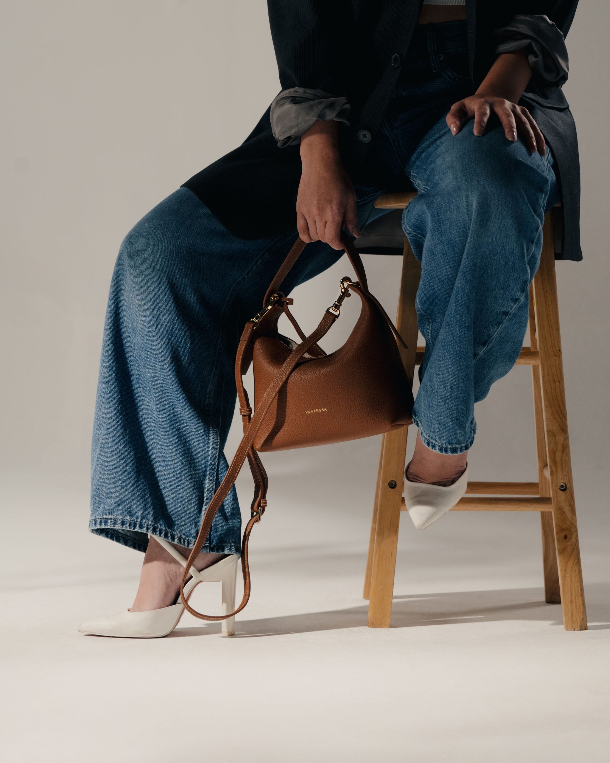 Luna Bag — Chestnut image 3