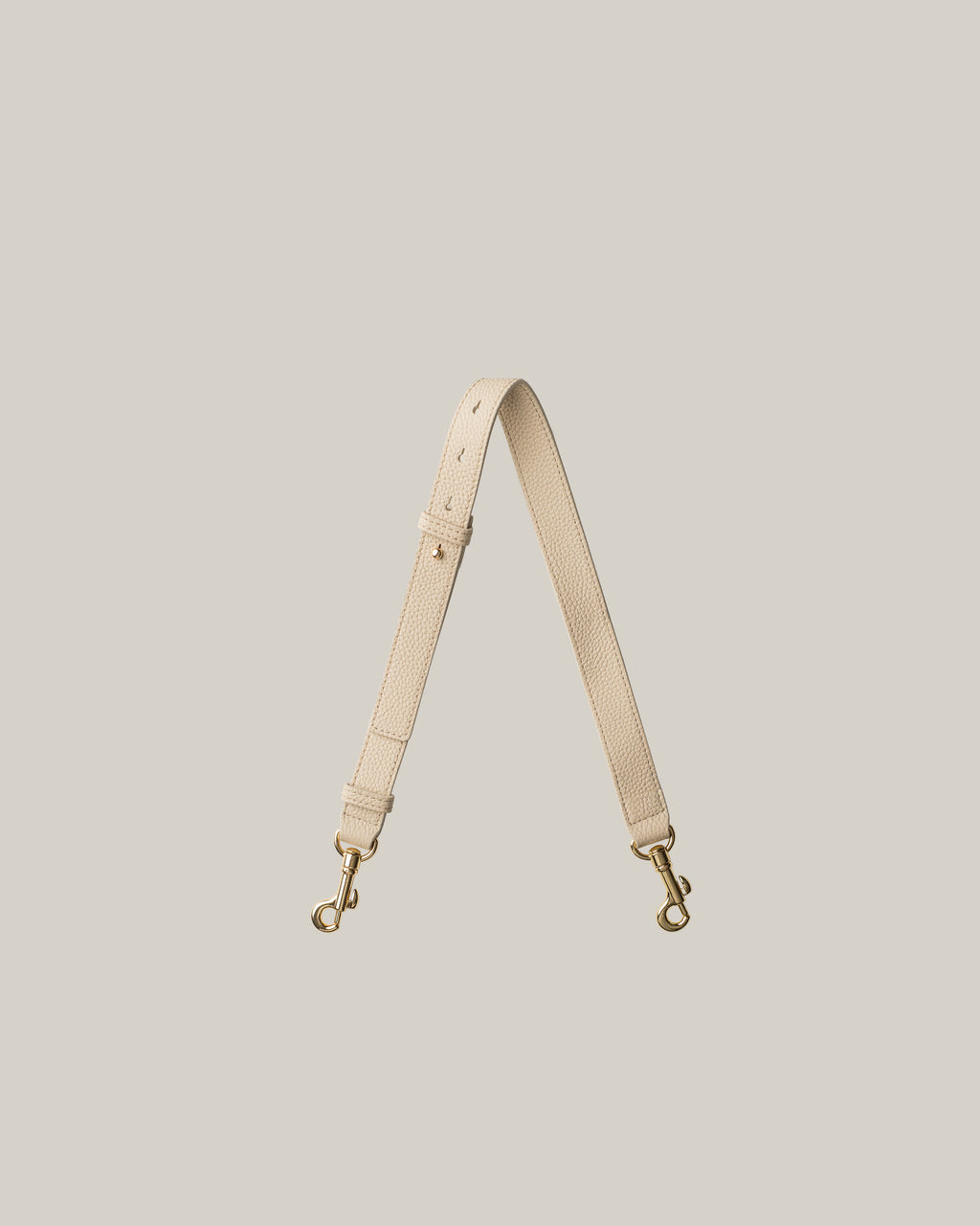 Convertible Leather Strap - Ivory