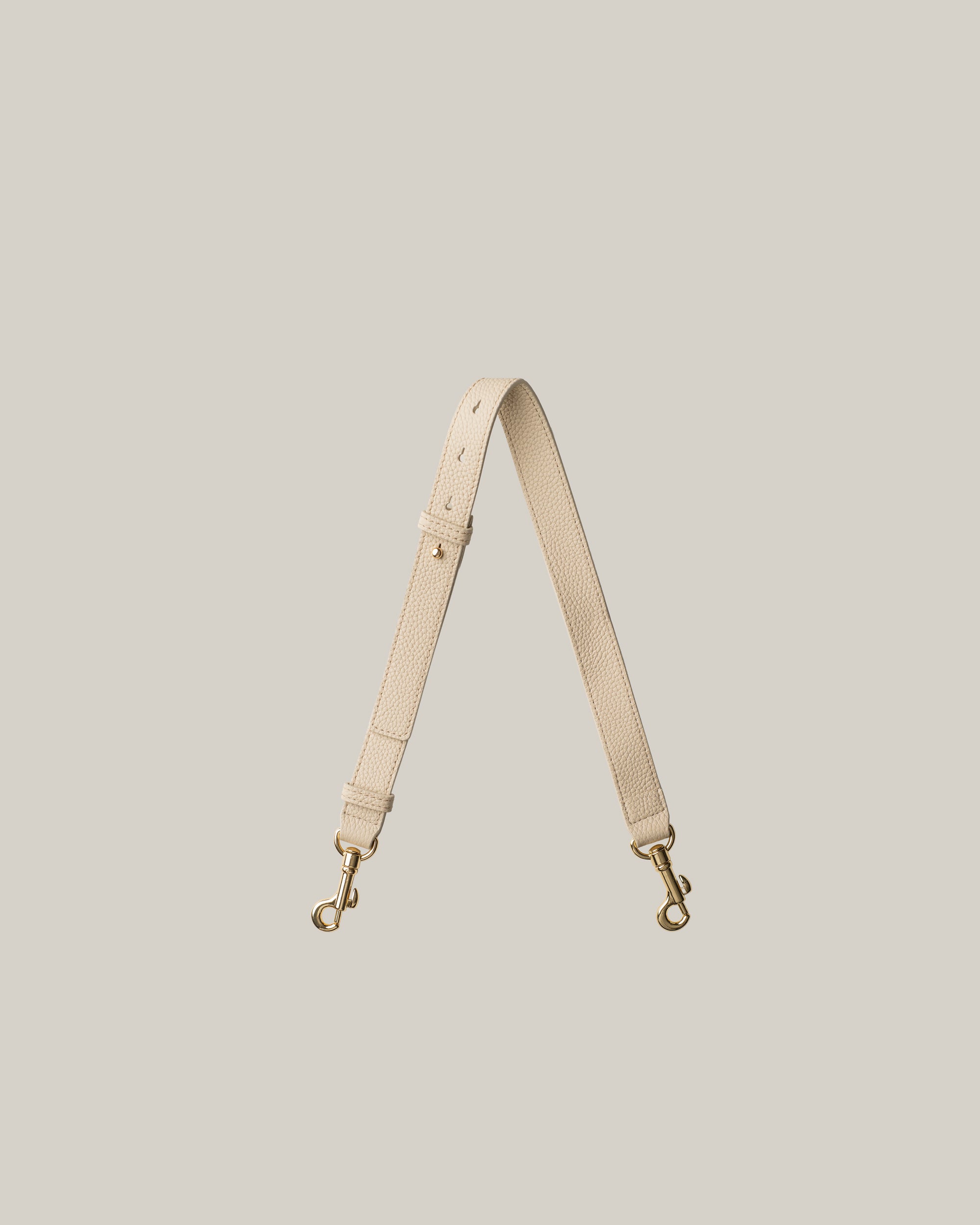 Convertible Leather Strap - Ivory