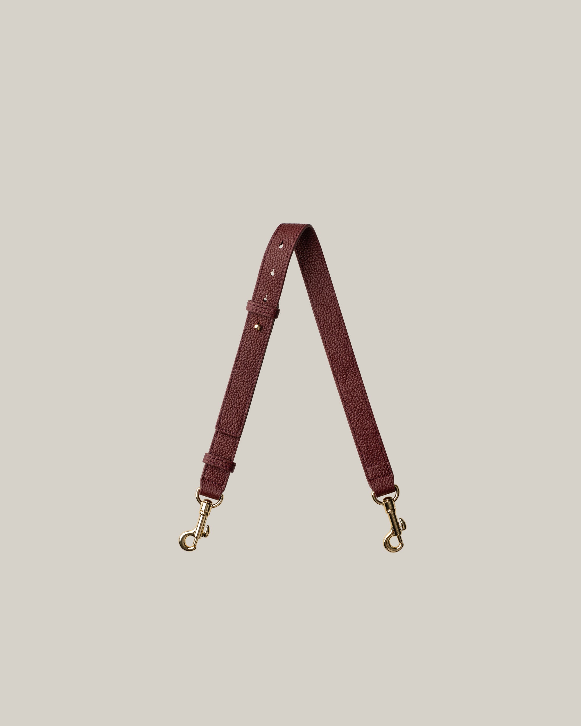 Convertible Leather Strap - Merlot