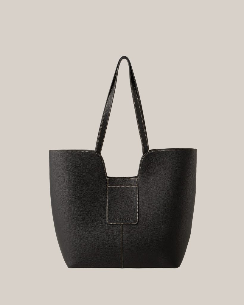 The Axis Tote - Obsidian Black