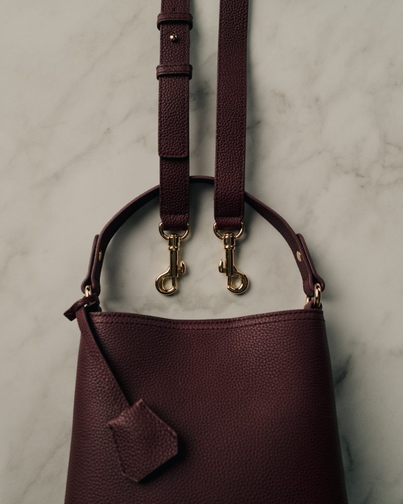 Linea Soft Bucket — Merlot